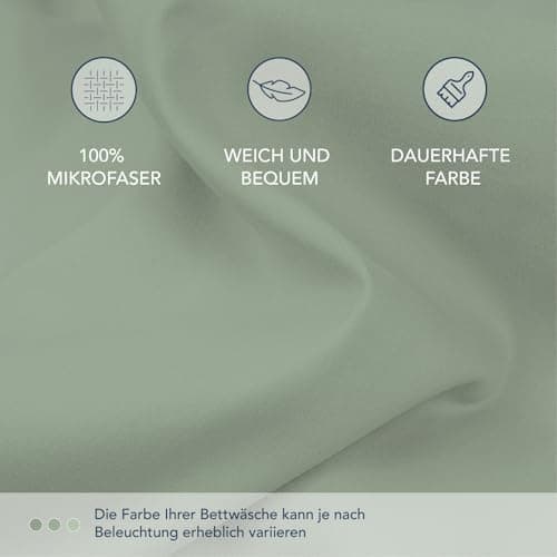 Dreamzie Spannbettlaken – 100% Mikrofaser, 35 cm Tiefe Tasche