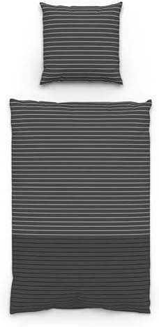LARAWELL Bettwäsche-Set 135x200 Baumwolle