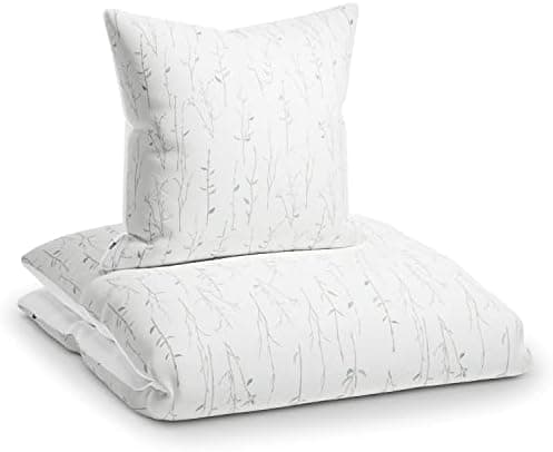 sleepwise Bettwäsche 135x200 Mikrofaser – ÖKO‑TEX zertifiziert, bügelfrei & knitterfrei, 2‑tlg. (inkl. 80x80 cm Kissenbe