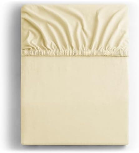 DecoKing Spannbettlaken 180 x 200 & 200 x 200 cm – 100% gekämmte Baumwolle (Jersey)