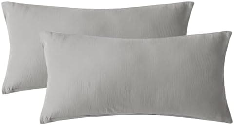 SOULFUL Doppelte Musselin-Kissenbezug 40x80 cm – Baumwolle, OEKO-TEX STANDARD 100