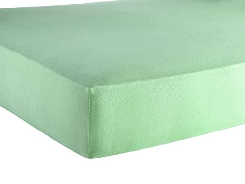 BaSaTex Bio-Jersey Spannbettlaken 120x200 cm – 100% Bio-Baumwolle, GOTS-zertifiziert – Taupe