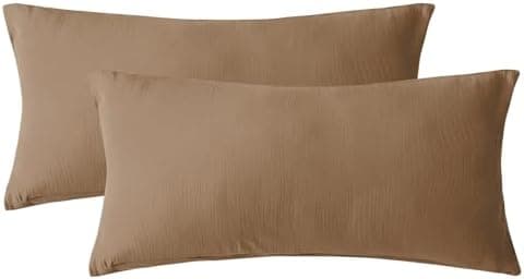 SOULFUL Doppelte Musselin-Kissenbezug 40x80 cm – Baumwolle, OEKO-TEX STANDARD 100