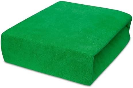 Elastisches Jersey-Spannbettlaken 90x180 cm – 100% Baumwolle, kuschelig warm