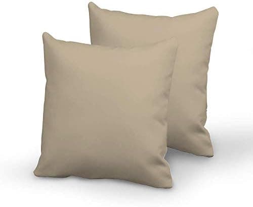 Pizuna Kissenbezüge 2er-Pack 40 x 80 cm Dunkelblau – 100% Langstapel-Baumwolle, 400 Fadenzahl