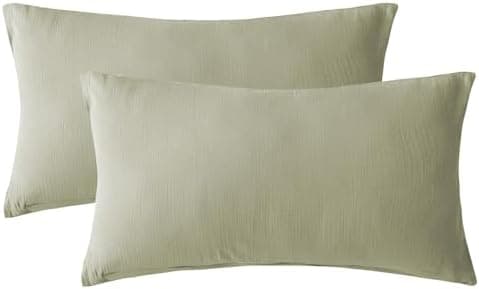 SOULFUL Doppelte Musselin-Kissenbezug 40x80 cm – Baumwolle, OEKO-TEX STANDARD 100