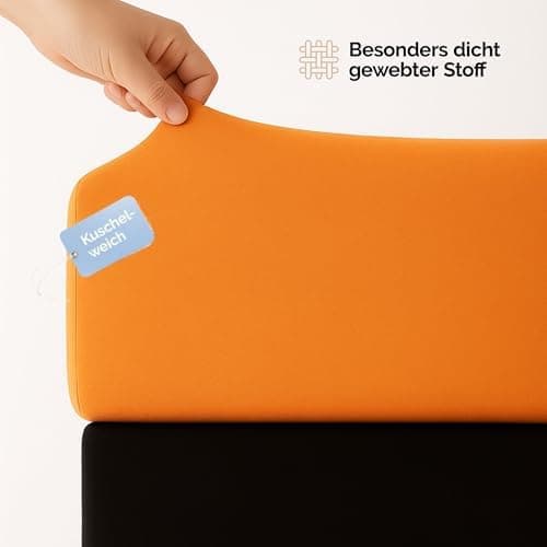 Spannbettlaken 120x200 cm – Jersey 100% Baumwolle – für Matratzen bis 25 cm Höhe