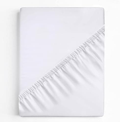 LuxClub Spannbettlaken 90–100x200 cm – 100% Jersey-Baumwolle | 30 cm Steghöhe | Weich & knitterfrei