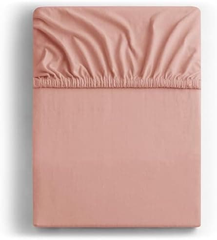DecoKing Spannbettlaken 180 x 200 & 200 x 200 cm – 100% gekämmte Baumwolle (Jersey)