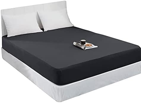 Mixibaby Spannbettlaken Jersey 100% Baumwolle – 180 x 200 cm, Hellgrau