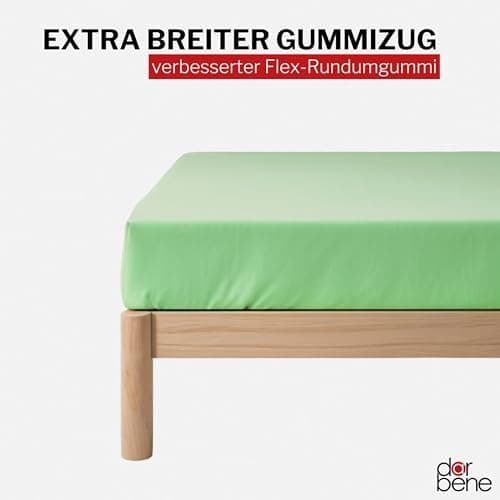 Spannbettlaken 90x200 – Jersey 100% gekämmte Baumwolle, passend für Matratzen bis 30 cm
