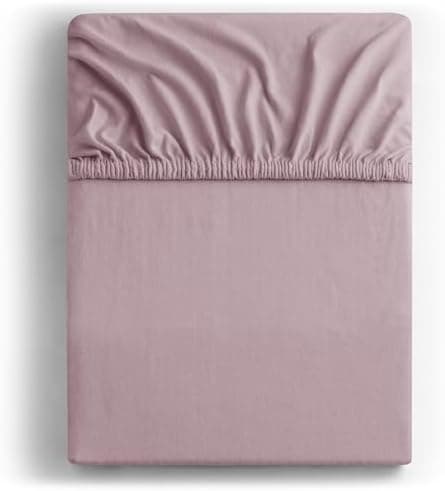 DecoKing Spannbettlaken 180 x 200 & 200 x 200 cm – 100% gekämmte Baumwolle (Jersey)