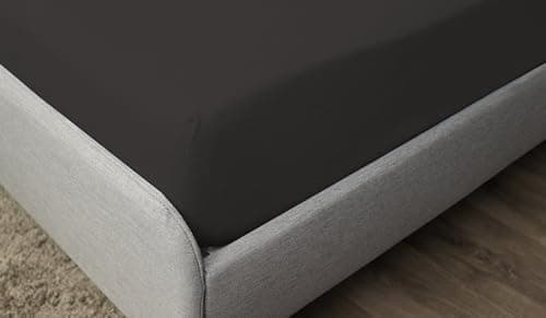 Spannbettuch Jersey mit Elasthan – 97% Baumwolle / 3% Elasthan, elastisches Spannbettlaken Weiß (90–100 × 200–220 cm)