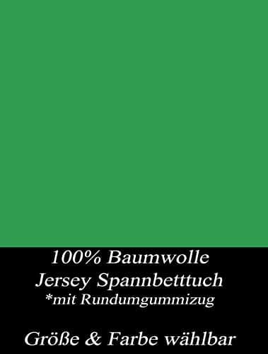 Leonado Vicenti Spannbetttuch – 100% Baumwolle Jersey, ÖKO‑TEX Standard 100 – 180×200–200×200 cm