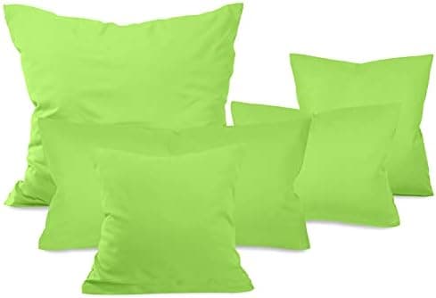 Doppelpack Baumwoll-Kissenbezüge 40 x 15 cm – Navyblau, schlichtes modernes Design