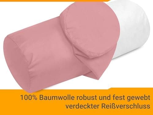 Doppelpack Baumwoll-Kissenbezüge 40 x 15 cm – Navyblau, schlichtes modernes Design