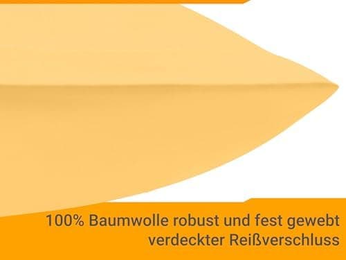 Doppelpack Baumwoll-Kissenbezüge 40 x 15 cm – Navyblau, schlichtes modernes Design