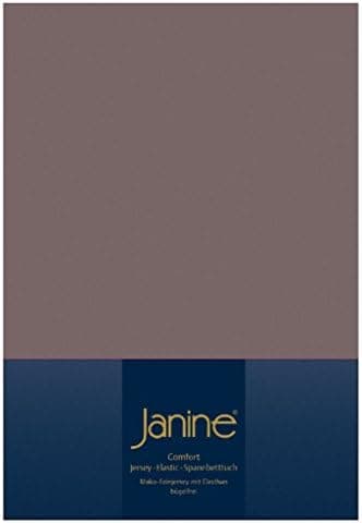 Janine Spannbettlaken Mako-Feinjersey Classic Jersey für Matratzen 180–200 x 200 cm