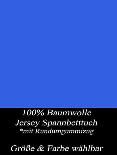 Leonado Vicenti Spannbetttuch – 100% Baumwolle Jersey, ÖKO‑TEX Standard 100 – 180×200–200×200 cm