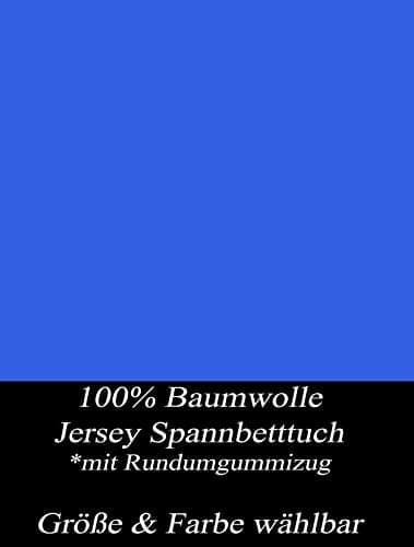 Leonado Vicenti Spannbetttuch – 100% Baumwolle Jersey, ÖKO‑TEX Standard 100 – 180×200–200×200 cm