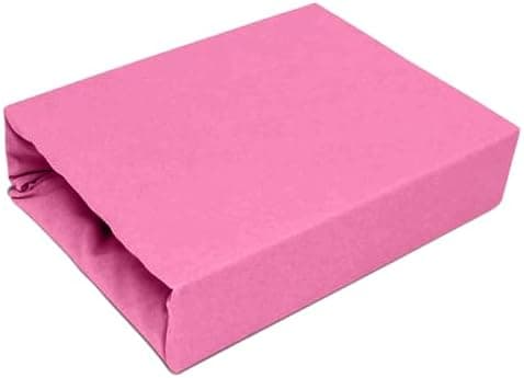Elastisches Jersey-Spannbettlaken 90x180 cm – 100% Baumwolle, kuschelig warm