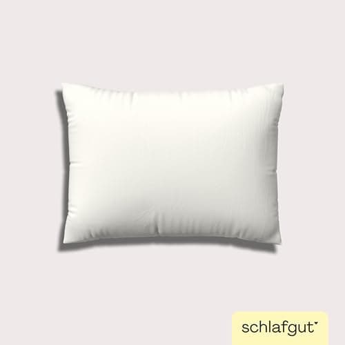 Schlafgut Easy Jersey Kissenbezug 40 x 40 cm – 100% Baumwolle, superweich & atmungsaktiv, Green Mid