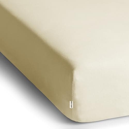 DecoKing Spannbettlaken 180 x 200 & 200 x 200 cm – 100% gekämmte Baumwolle (Jersey)