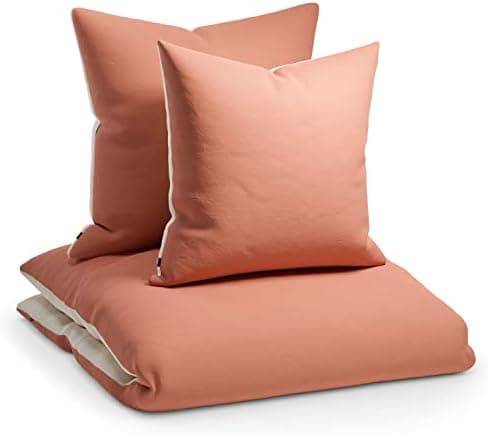 sleepwise Bettwäsche 135x200 Mikrofaser – ÖKO‑TEX zertifiziert, bügelfrei & knitterfrei, 2‑tlg. (inkl. 80x80 cm Kissenbe