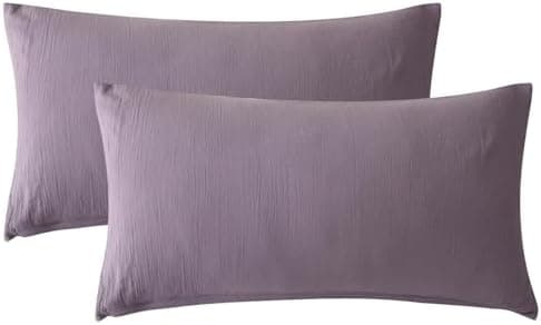 SOULFUL Doppelte Musselin-Kissenbezug 40x80 cm – Baumwolle, OEKO-TEX STANDARD 100