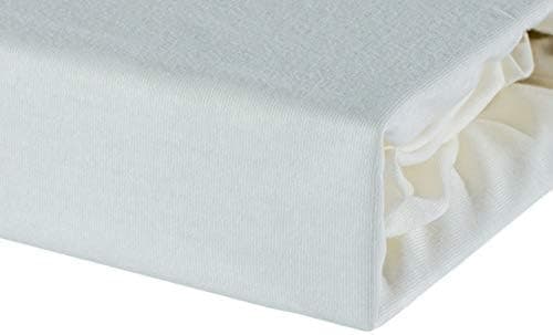 Soft Dream Spannbettlaken 90x200 cm Dunkelgrau – 100% gekämmte Baumwolle Jersey – für Kinder- & Juniorbett