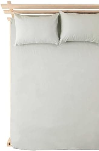 Jersey-Spannbettlaken 100% Baumwolle, 180 x 200 cm – Silber