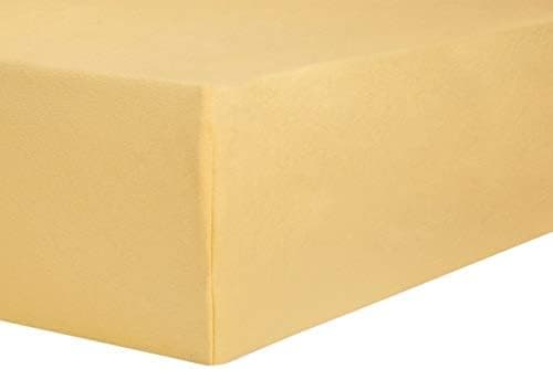 AVANTGARDE Spannbettlaken 180x200–200x220 cm, 40 cm Steg – 100% Jersey-Baumwolle 170 g/m², OEKO-TEX – passend für Boxspr