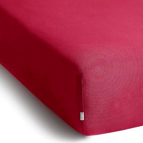 DecoKing Spannbettlaken 180 x 200 & 200 x 200 cm – 100% gekämmte Baumwolle (Jersey)