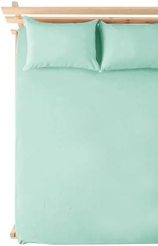 Jersey-Spannbettlaken 100% Baumwolle, 180 x 200 cm – Silber