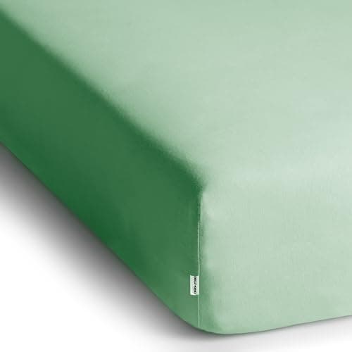 DecoKing Spannbettlaken 180 x 200 & 200 x 200 cm – 100% gekämmte Baumwolle (Jersey)