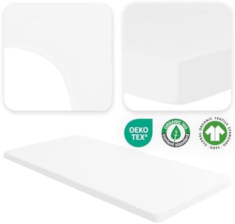 Jacobson Spannbettlaken 180×200 cm – GOTS‑zertifizierte Bio‑Baumwolle
