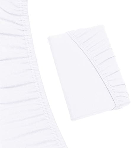 Jersey-Spannbettlaken 100% Baumwolle 180×200–200×200 cm
