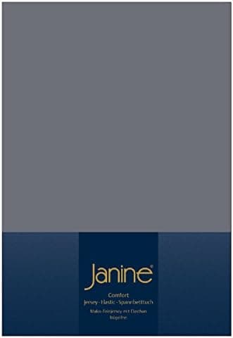 Janine Spannbettlaken Mako-Feinjersey Classic Jersey für Matratzen 180–200 x 200 cm