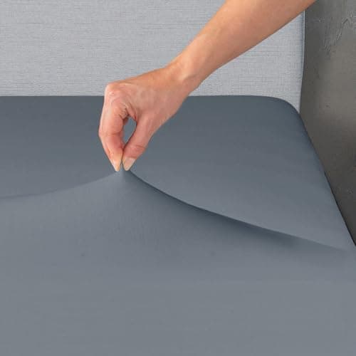 MALIKA® Spannbettlaken 120x200 cm – Jersey-Baumwolle Spannbetttuch, passend für Matratzen bis 28 cm