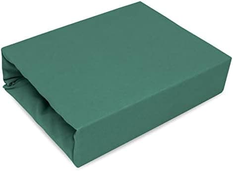 Best for Kids Spannbettlaken – 100% Baumwolle Jersey, 80×160 cm (Rostbraun)