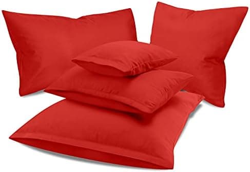 Doppelpack Baumwoll-Kissenbezüge 40 x 15 cm – Navyblau, schlichtes modernes Design