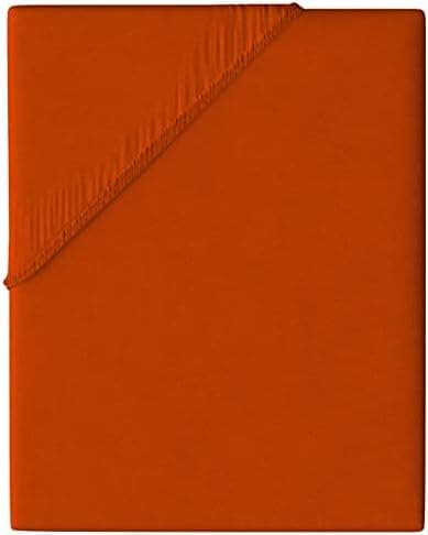 Leonado Vicent Spannbettlaken – 100% Baumwolle Jersey, Größen 180×200 & 200×200 cm, Grau