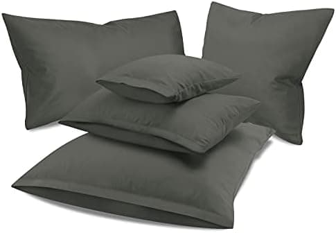 Doppelpack Baumwoll-Kissenbezüge 40 x 15 cm – Navyblau, schlichtes modernes Design