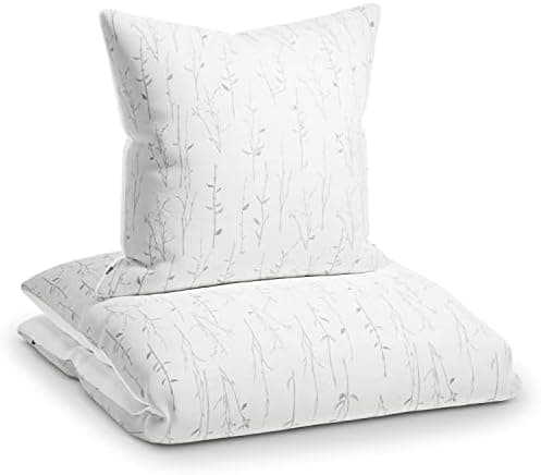 sleepwise Bettwäsche 135x200 Mikrofaser – ÖKO‑TEX zertifiziert, bügelfrei & knitterfrei, 2‑tlg. (inkl. 80x80 cm Kissenbe