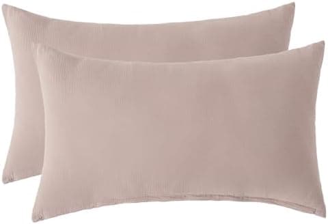 SOULFUL Doppelte Musselin-Kissenbezug 40x80 cm – Baumwolle, OEKO-TEX STANDARD 100