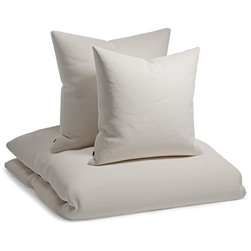 sleepwise Bettwäsche 135x200 Mikrofaser – ÖKO‑TEX zertifiziert, bügelfrei & knitterfrei, 2‑tlg. (inkl. 80x80 cm Kissenbe