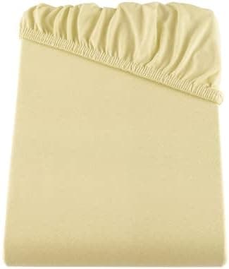 Jersey-Spannbettlaken 100% Baumwolle 180×200–200×200 cm
