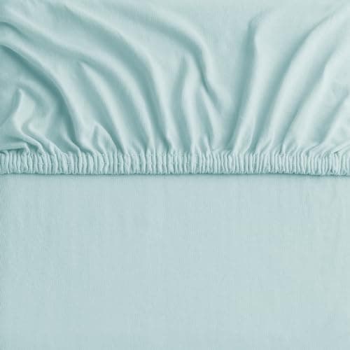 DecoKing Spannbettlaken 180 x 200 & 200 x 200 cm – 100% gekämmte Baumwolle (Jersey)