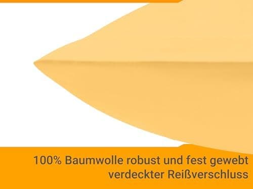 Doppelpack Baumwoll-Kissenbezüge 40 x 15 cm – Navyblau, schlichtes modernes Design