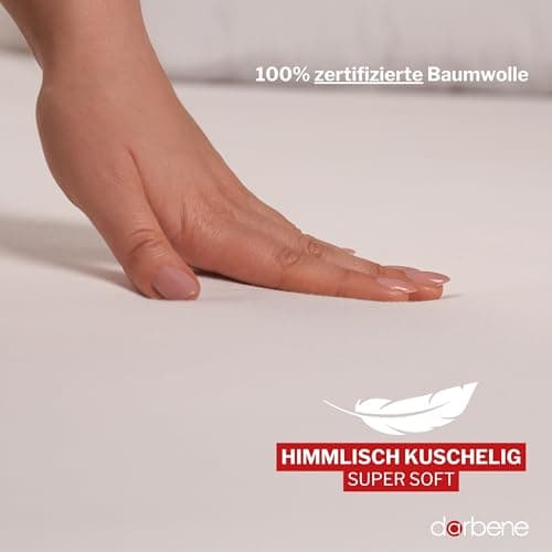 Spannbettlaken 90x200 cm Jersey-Baumwolle, Oeko‑TEX zertifiziert